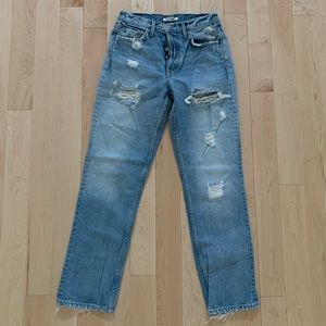 GRLFRND Helena Straight Jean in Ramones